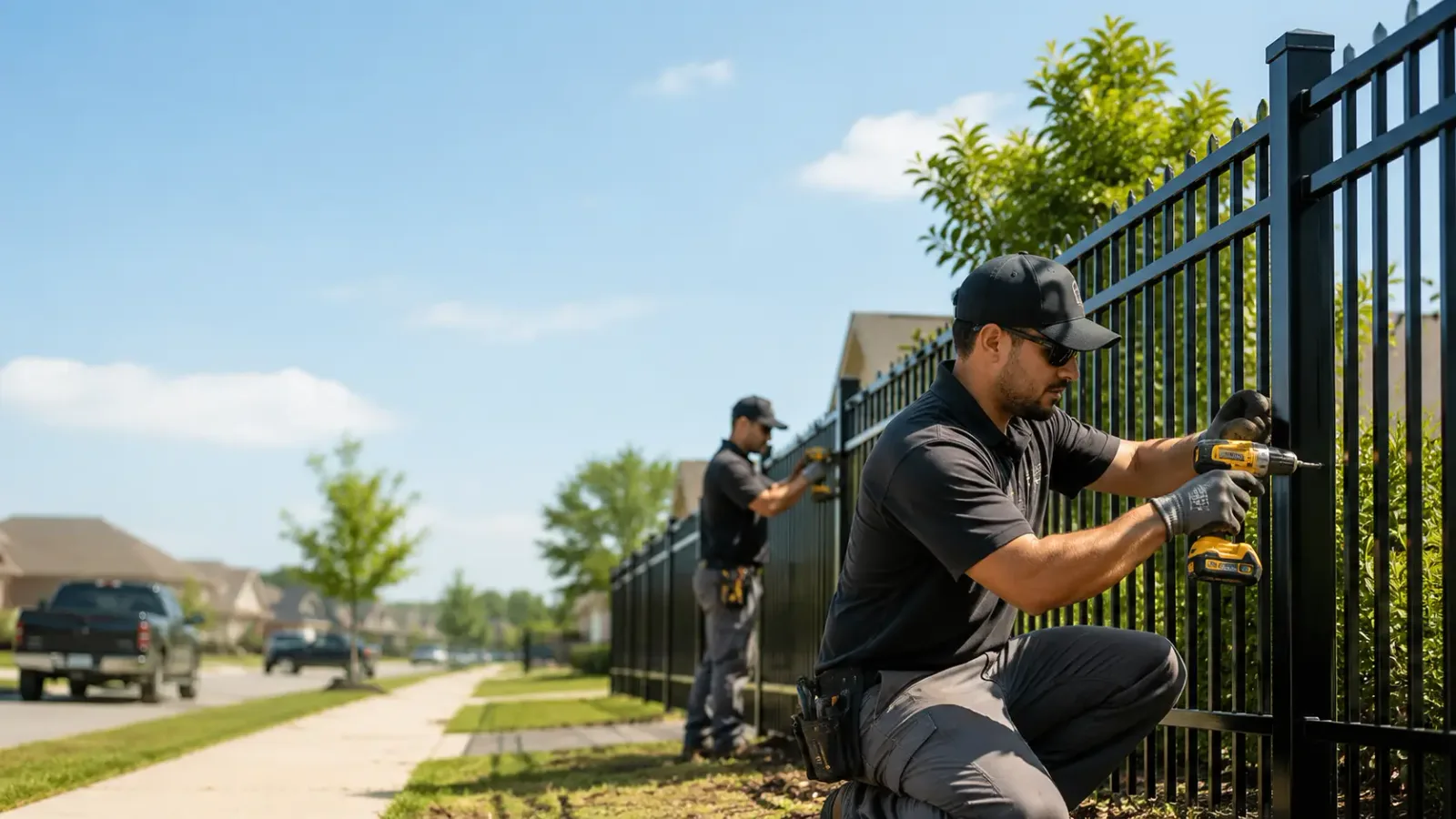 Metal Fence Installation in Burke, VA